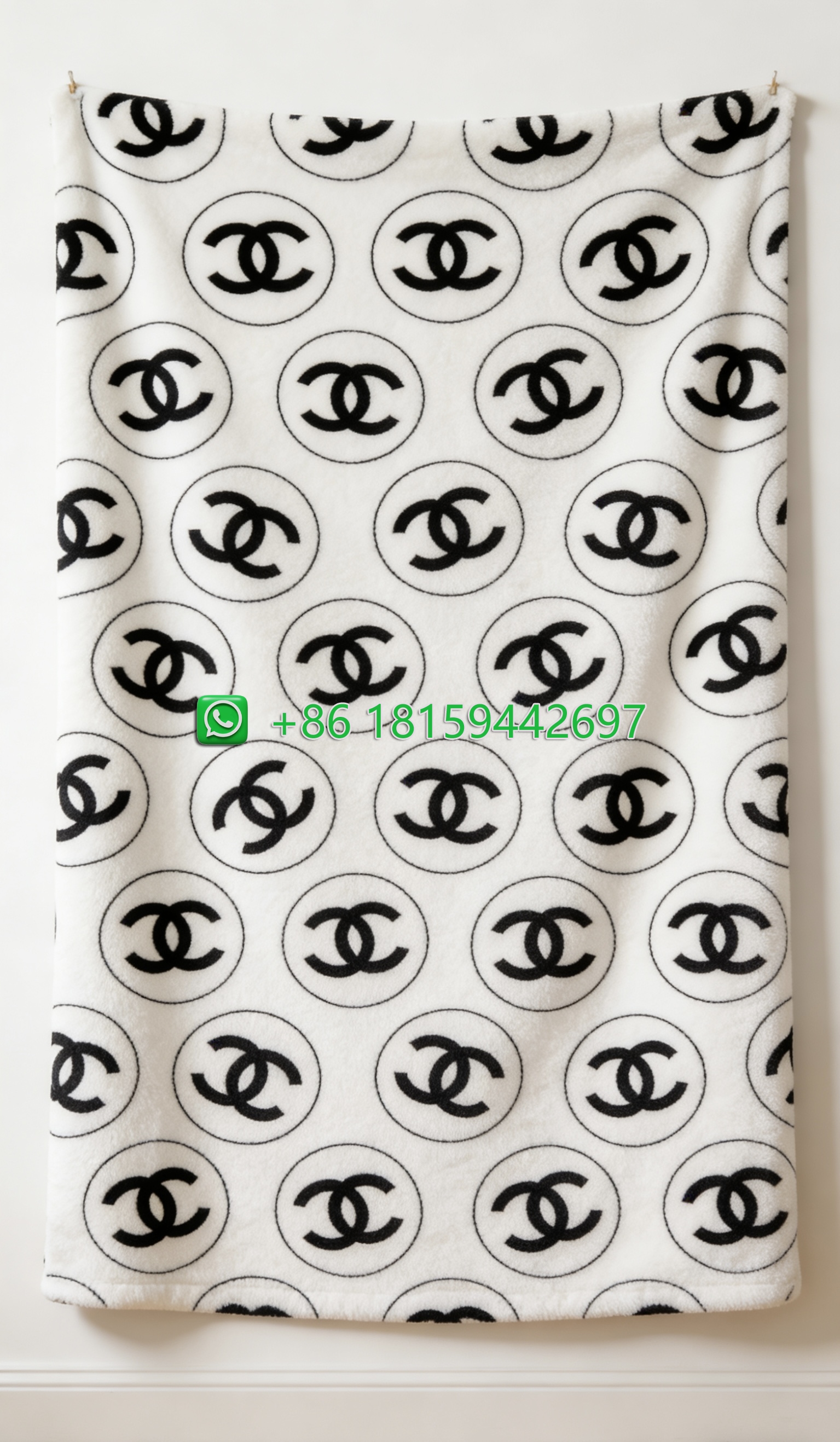 Chanel Throw Blankets